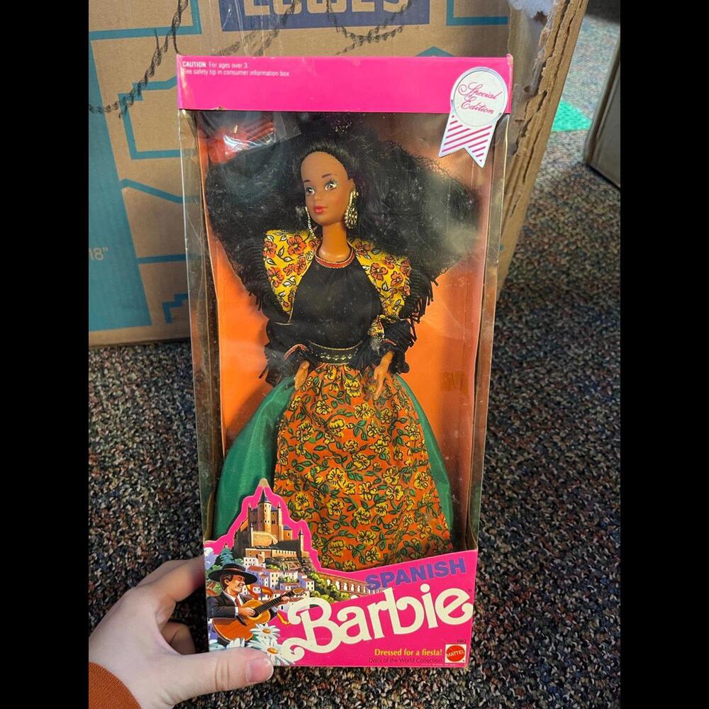 Spanish Barbie 1991 Dolls Of‎ The world